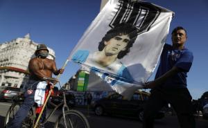 Foto: EPA-EFE / Buenos Aires Protesti Maradona